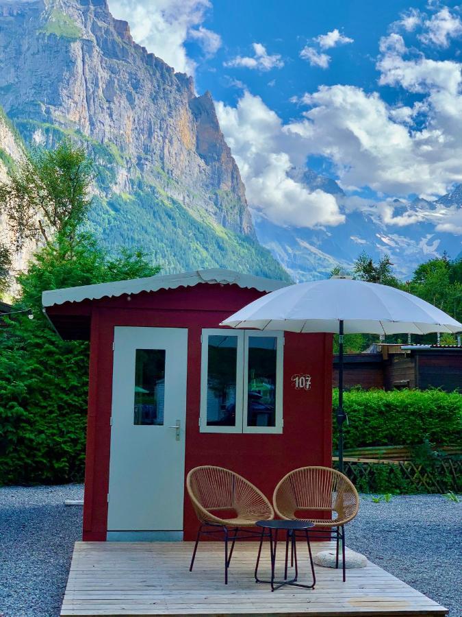 Camping Jungfrau Lauterbrunnen Exterior foto