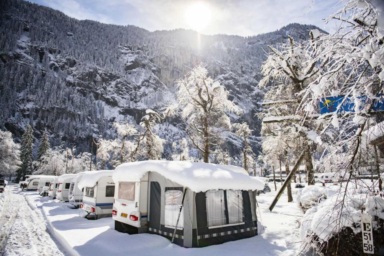 Camping Jungfrau Lauterbrunnen Exterior foto