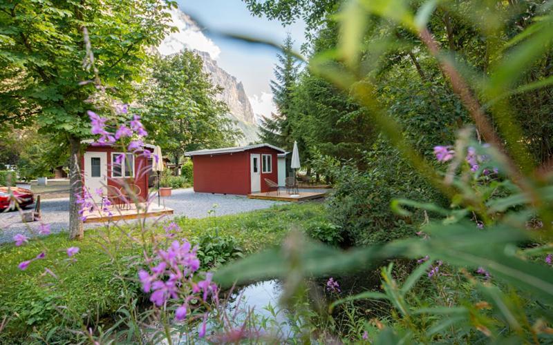 Camping Jungfrau Lauterbrunnen Exterior foto