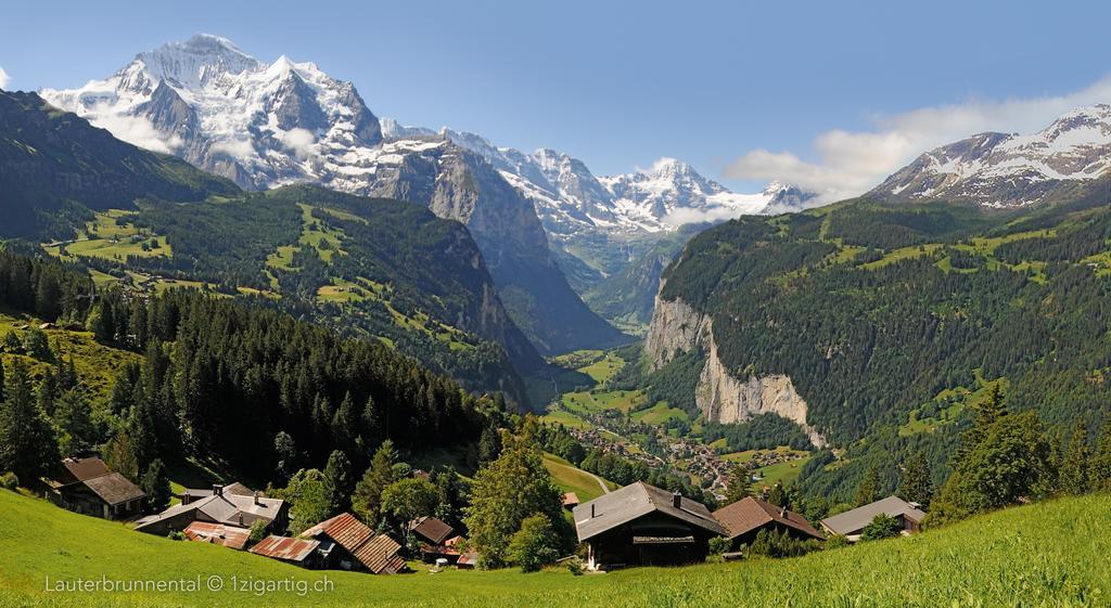 Camping Jungfrau Lauterbrunnen Exterior foto