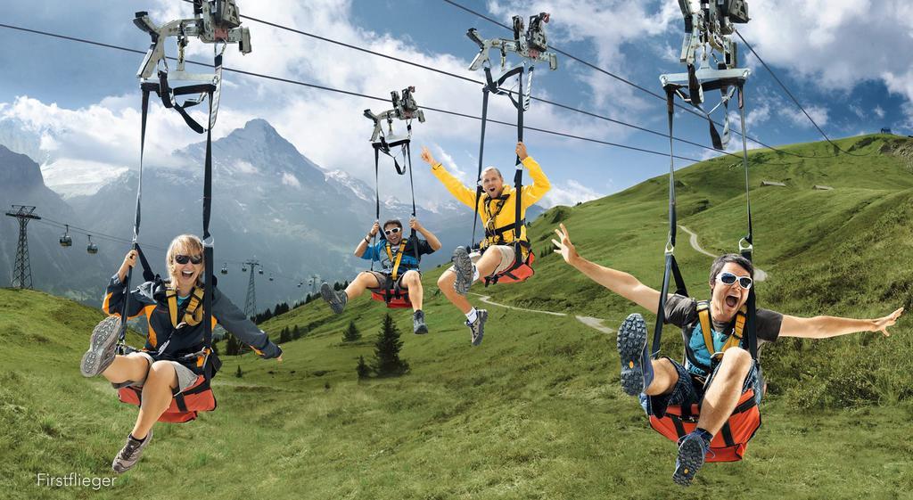 Camping Jungfrau Lauterbrunnen Exterior foto