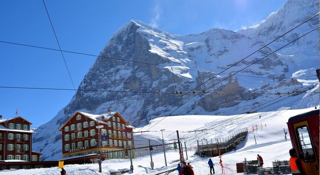 Camping Jungfrau Lauterbrunnen Exterior foto
